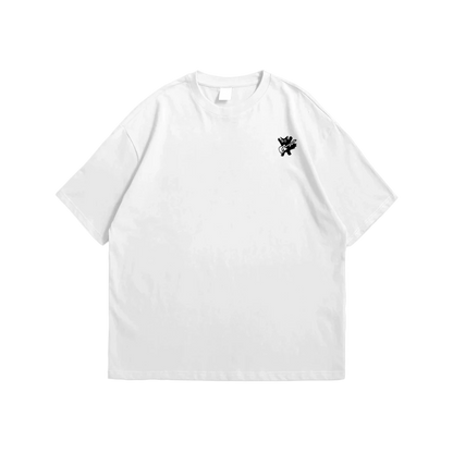 Cat Guitar Collection  | Premium Oversized T shirt | 180 GSM LightWeight , Breathable.
